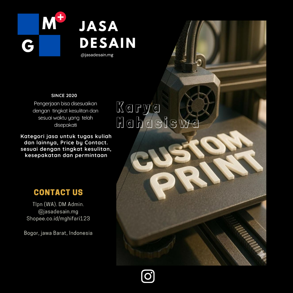 3D Printing Custom & Design Modelling 3D Printing