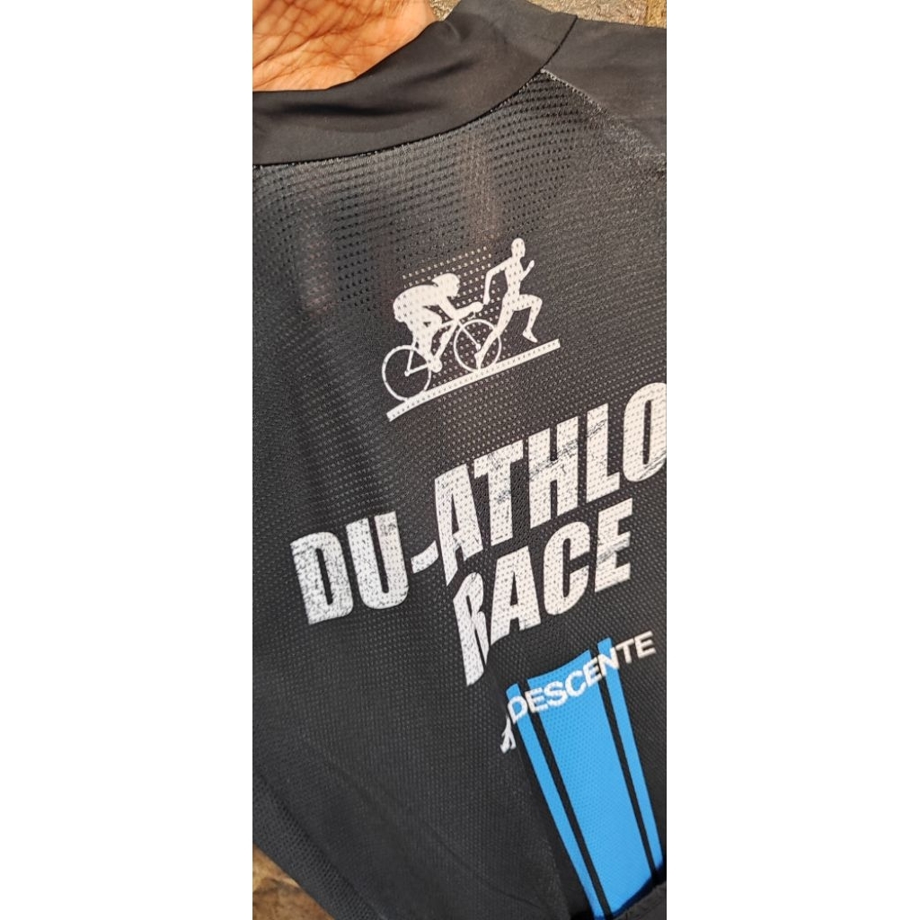Jersey Sepeda gowes roadbike Descente Duathlon premium original