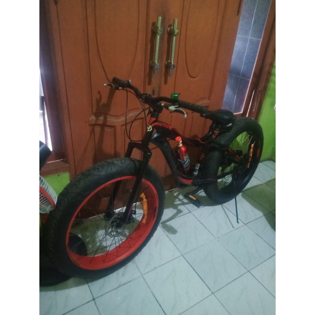 SEPEDA FATMAN WIMCYCLE SECOND LIKE NEW RARE SUDAH TIDAK PRODUKSI