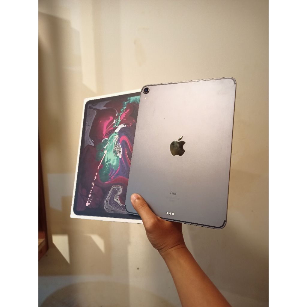 Jual Ipad Pro 2018 256Gb Wifi Cell  SecondEx Ibox Mulus Fullset No Kendala