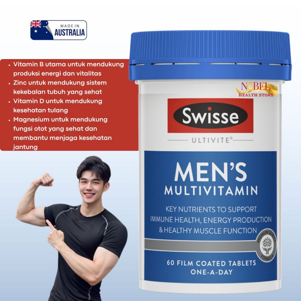Swisse Mens Multivitamin 60 Tablets