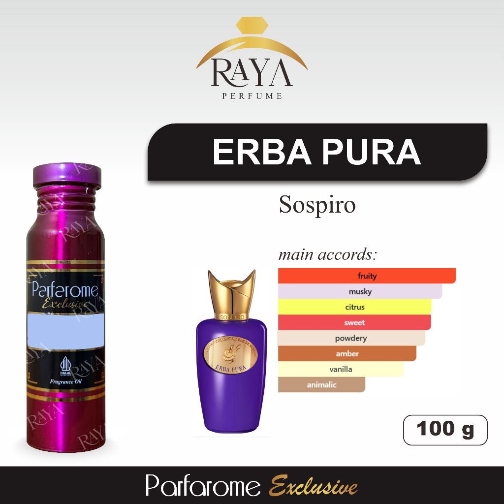 Erba Pura bibit parfum Parfarome Exclusive 100 gr
