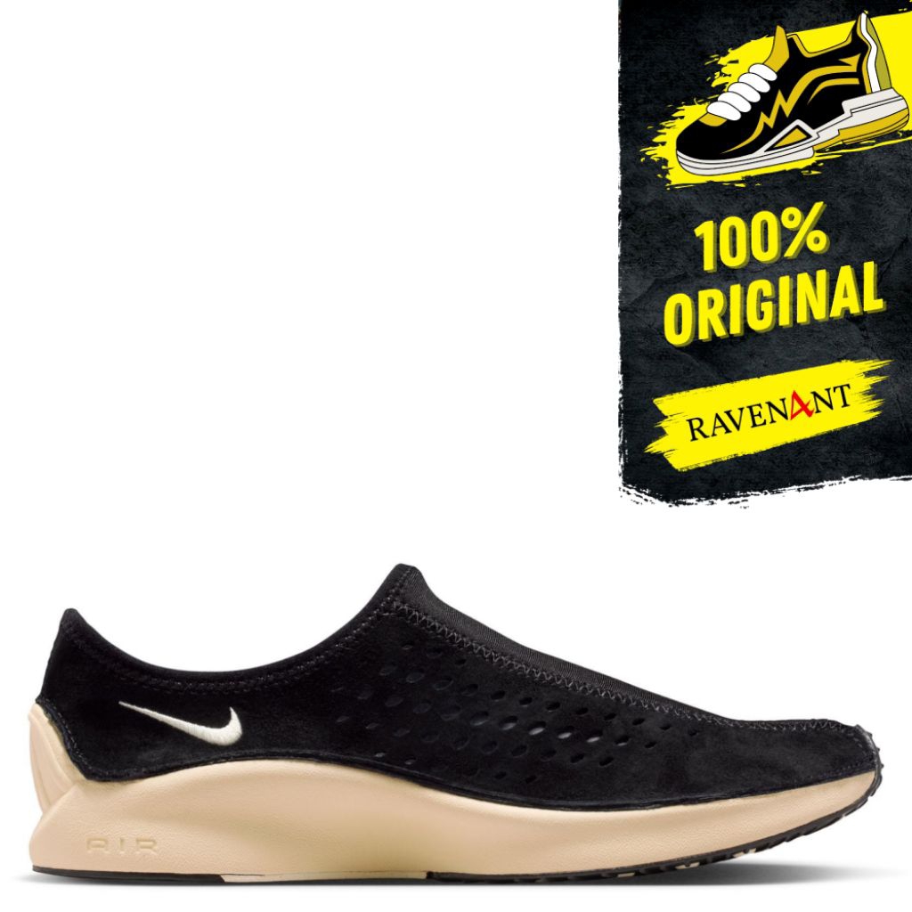 NIKE Air Superfly Moc Black Muslin ORIGINAL - Sepatu Slip On Wanita/Pria