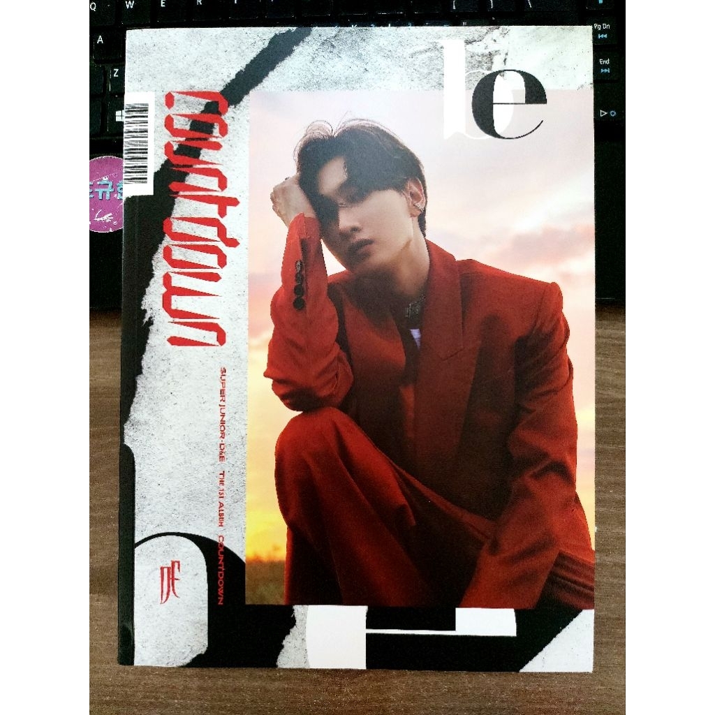 READY  ALBUM SUPER JUNIOR D&E COUNTDOWN BE (VERSI EUNHYUK) UNSEALED BUT LIKE NEW