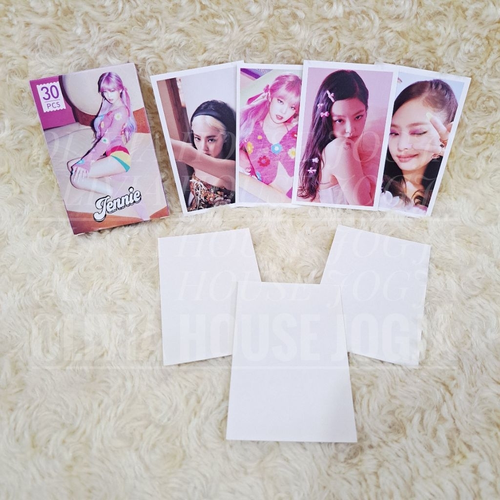 Photocard Blackpink Jennie 30 pcs Lomocard Jennie Blackpink Ice Cream Polaroid