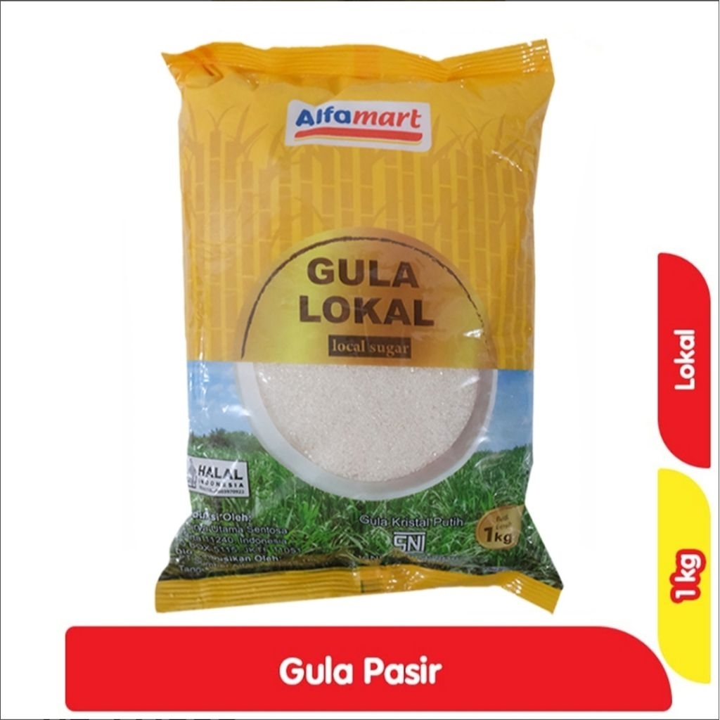 Alfamart Gula Pasir Lokal 1 kg