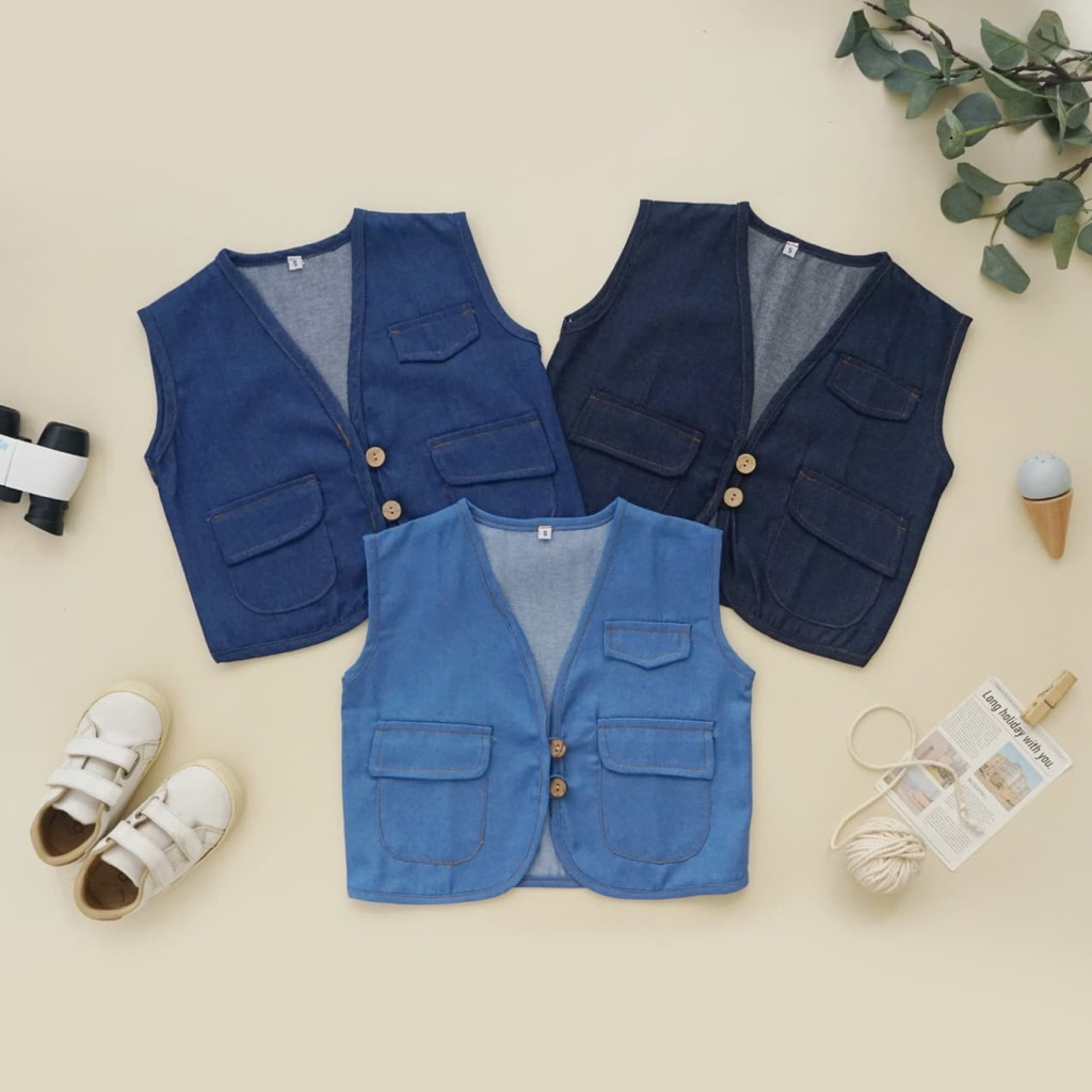 Jualan hafizh - JENO VEST - Vest Anak Unisex