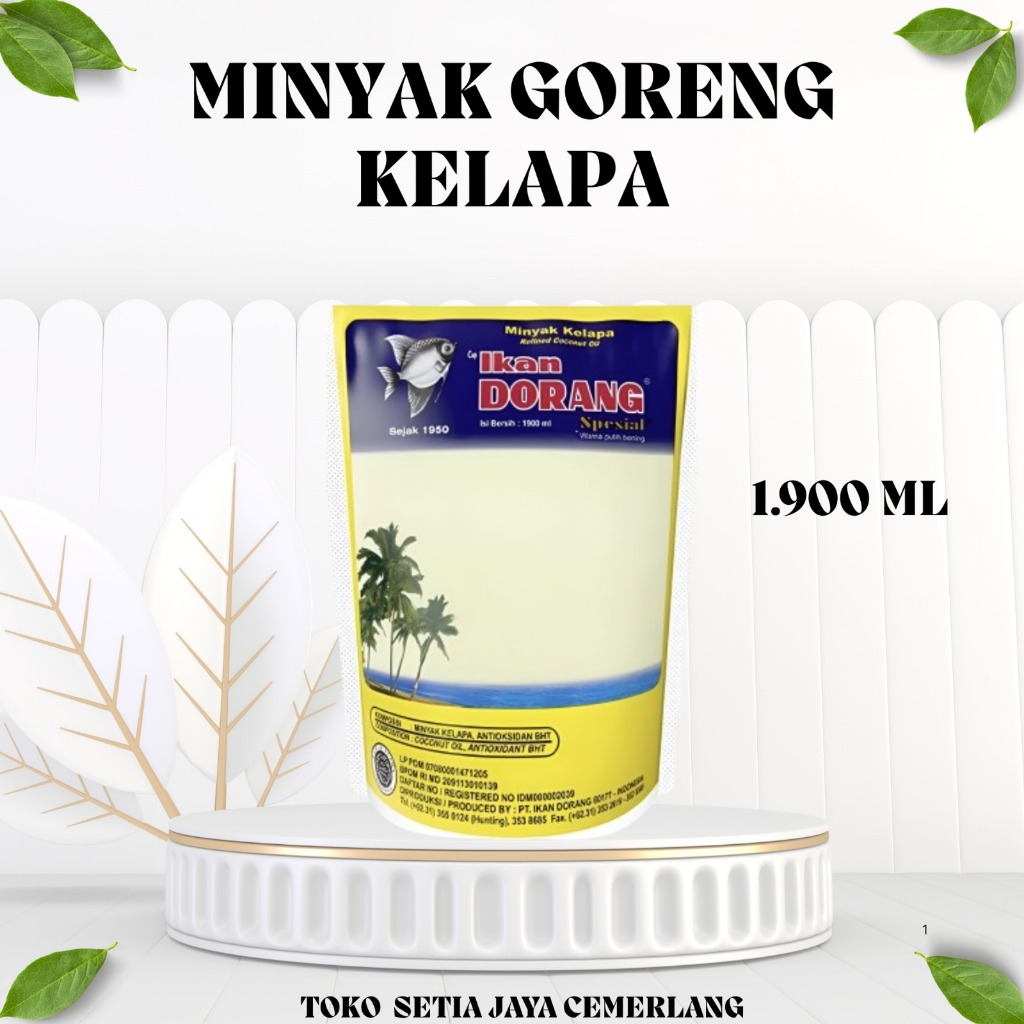 Ikan Dorang Spesial - Minyak Goreng Kelapa 1.9 L / Minyak Goreng Kelapa