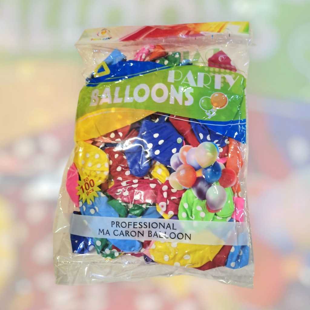 100 PCS BALON POLKADOT / BALON 100 PCS