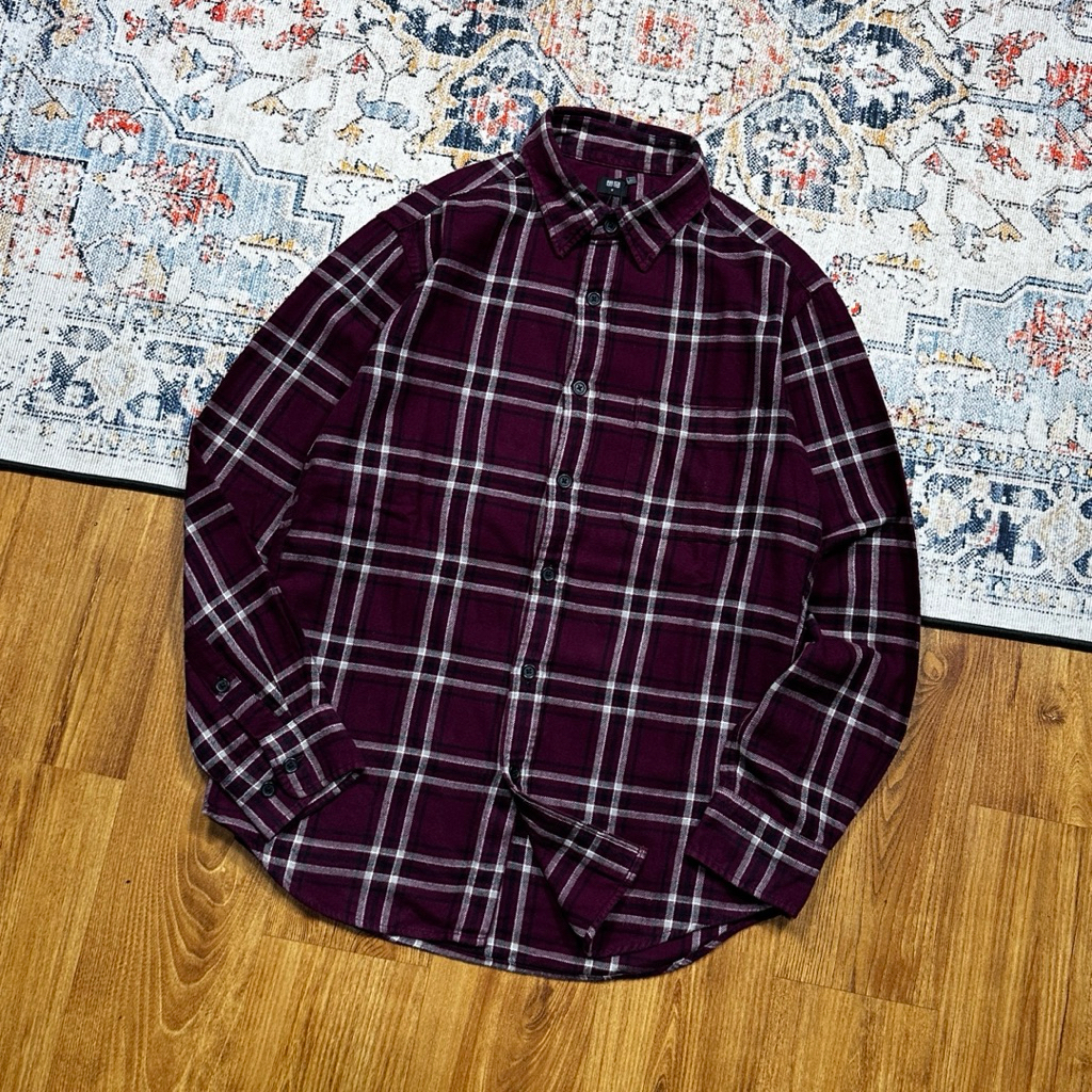 UNIQLO FLANNEL SHIRT SECOND