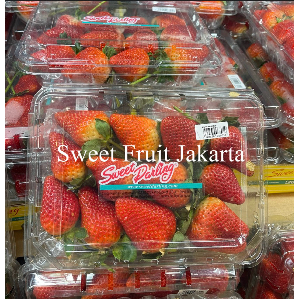 Strawberry Sweet Darling Jumbo Fresh / Strawberry Jumbo USA 454gr / Pack