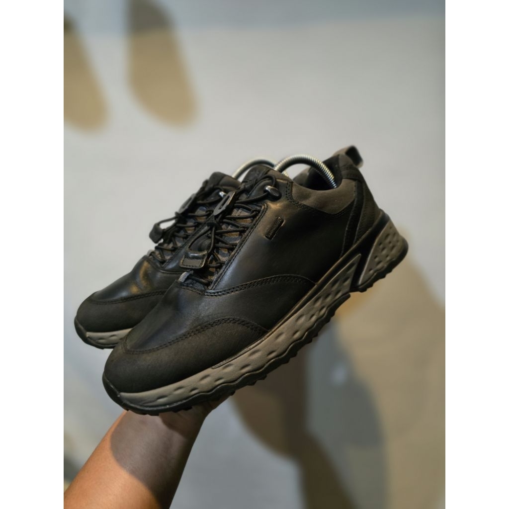 GEOX AMPIBIOUX GRIP SPORT SNEAKERS LEATHER SIZE 41