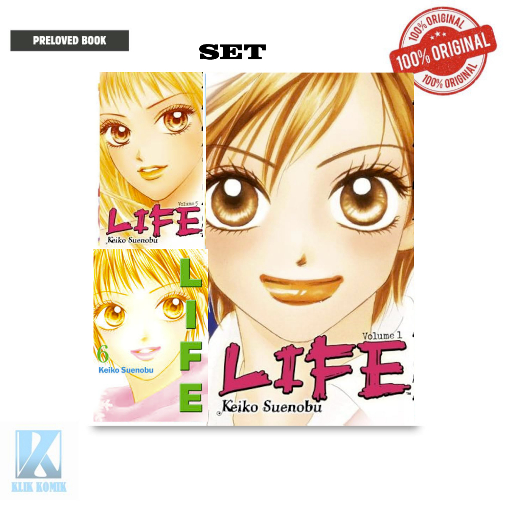 Komik Life Keiko Suenobu Set 1-13 Original Level Comic
