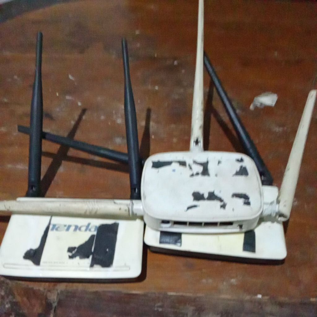 untuk spare part ruter wifi tenda tp link bekas