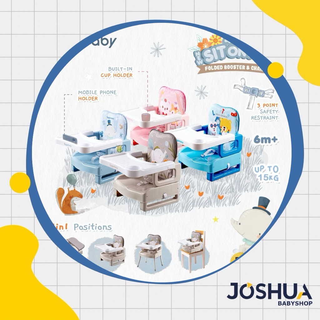 Sugar Baby Sit On Me 4in1 Meja Makan Bayi