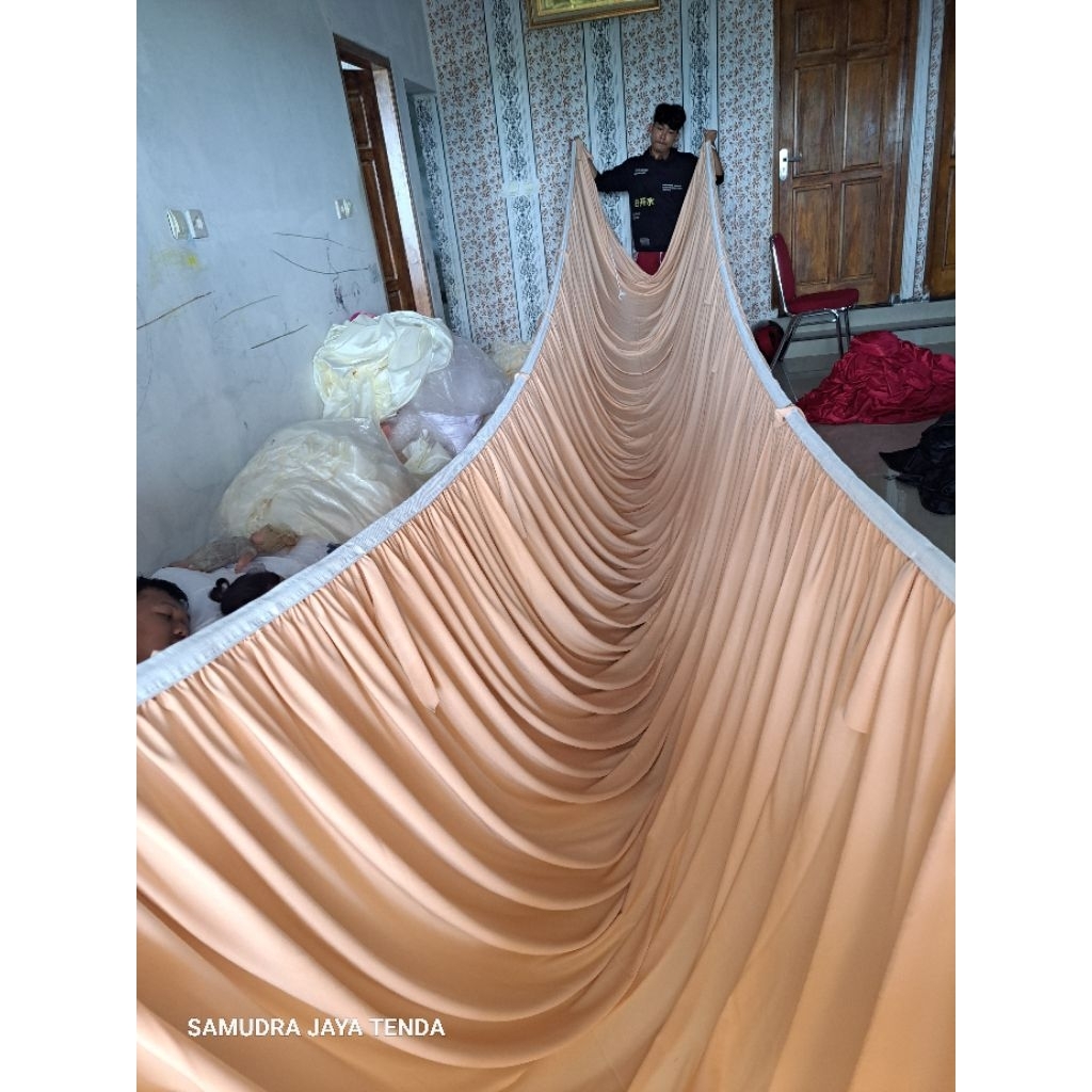 plafon galengan ( 1,5 x 6 ) gelembung tenda terop