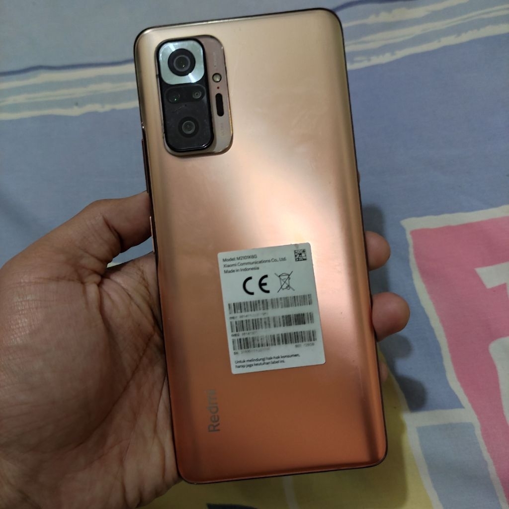 REDMI NOTE 10 PRO 8/128 NORMAL ORIGINAL | HP SECOND MURAH BERGARANSI