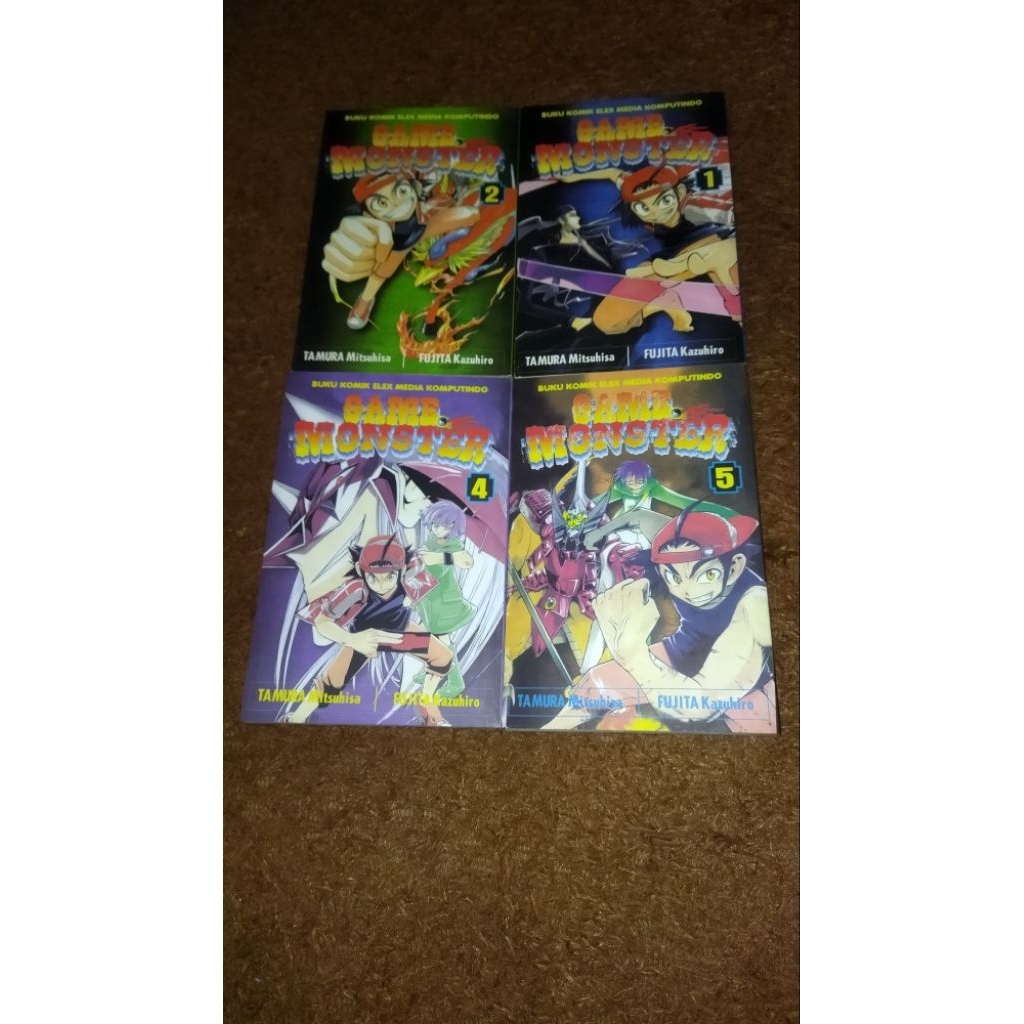 komik judul,Game monster cabutan