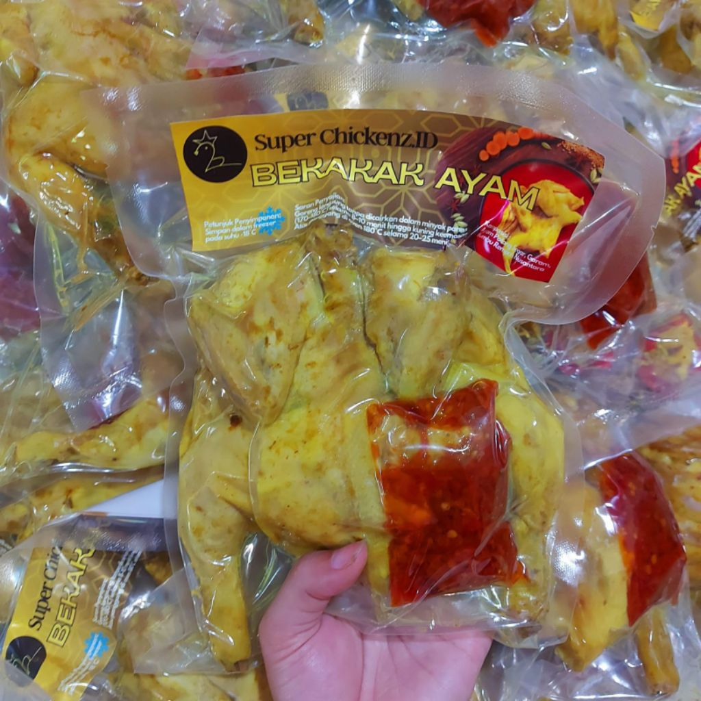 Ayam Bekakak Bekaka + SAMBAL CABE Ingkung Ungkep Bumbu Spesial 1 Ekor Utuh Empuk Enak Gurih Nikmat P