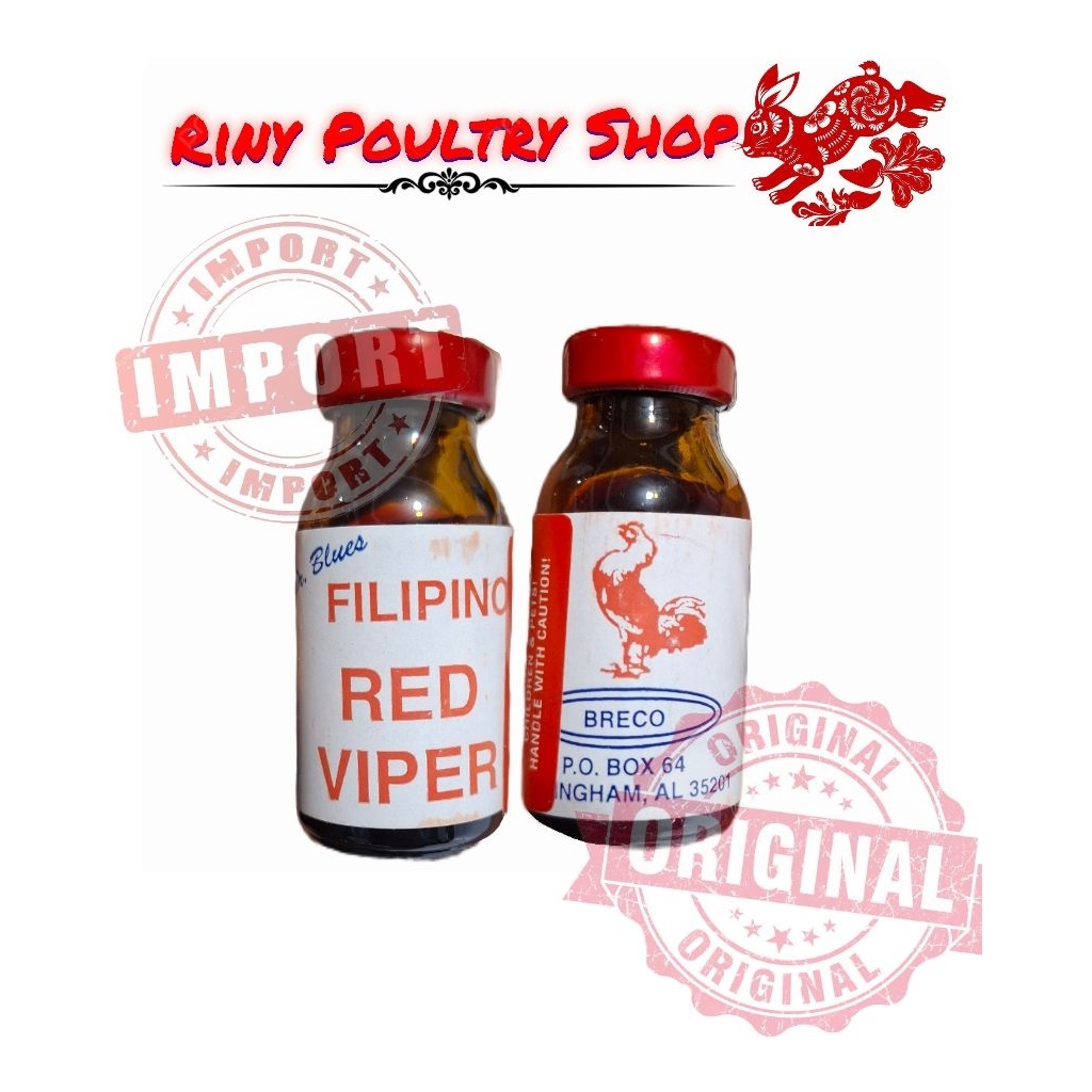Filipino Red Viper original doping ayam