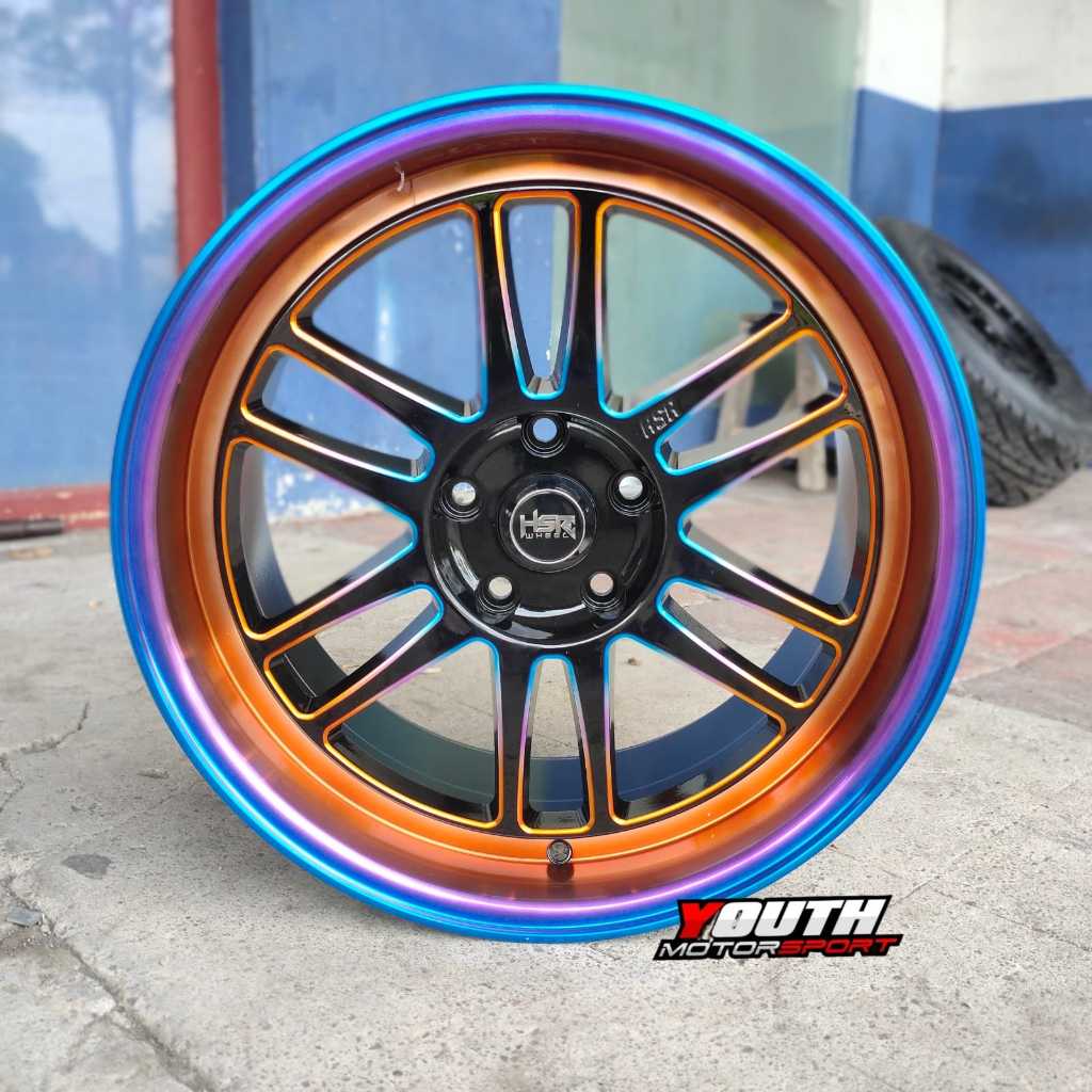 Velg mobil R18 Buat Innova, Terios, Xpander, Crv, Hrv, Almaz Velg mobil HSR BLY01 Ring 18 Lubang 5