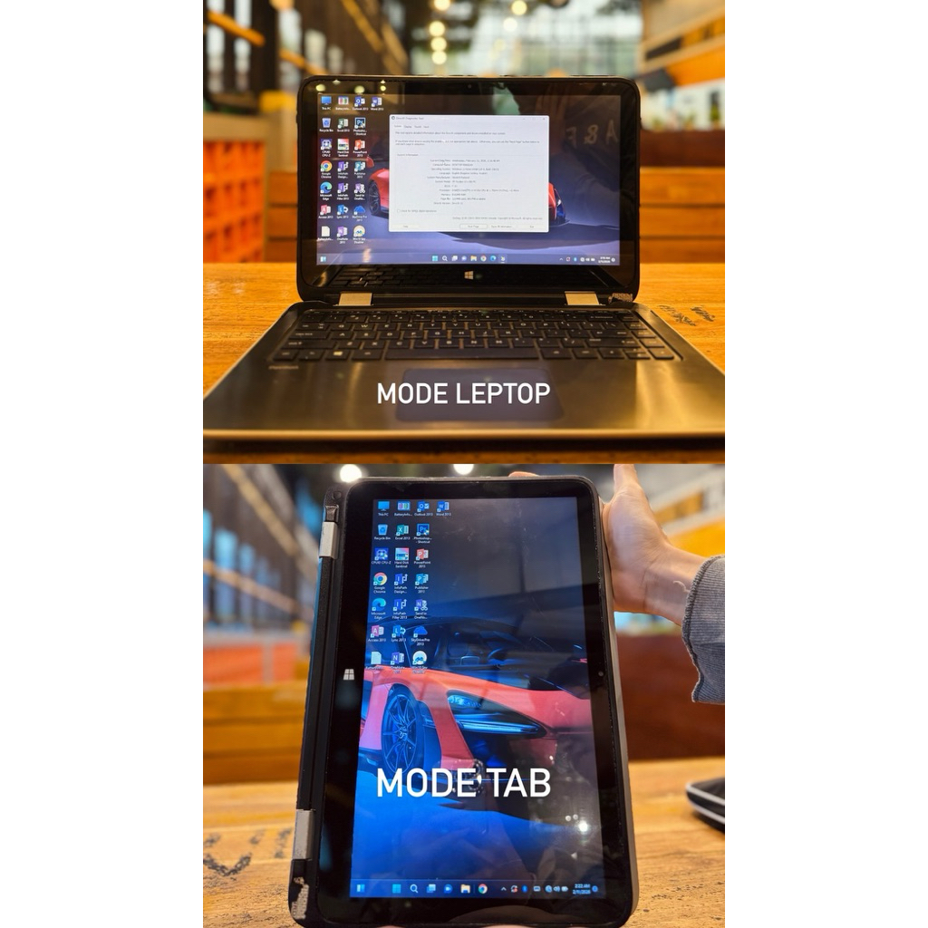 LAPTOP BISNIS 2 IN 1