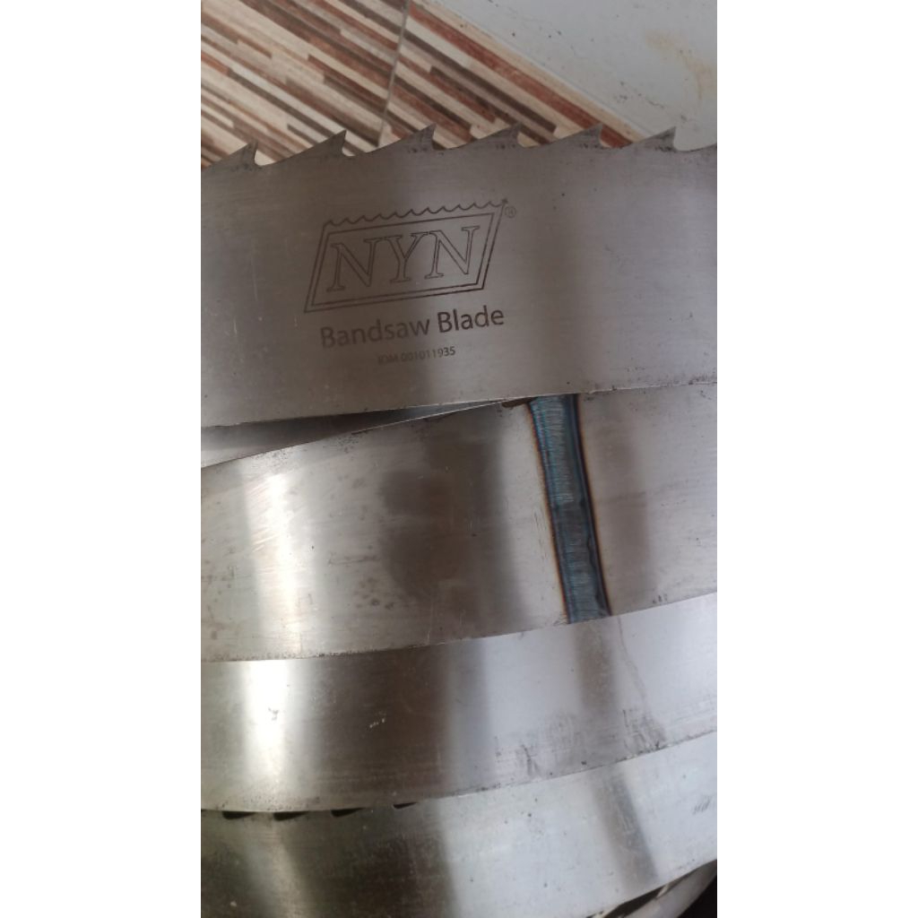 gergaji bensaw / slendang 28 sambung mesin loum titik baja/mentahan