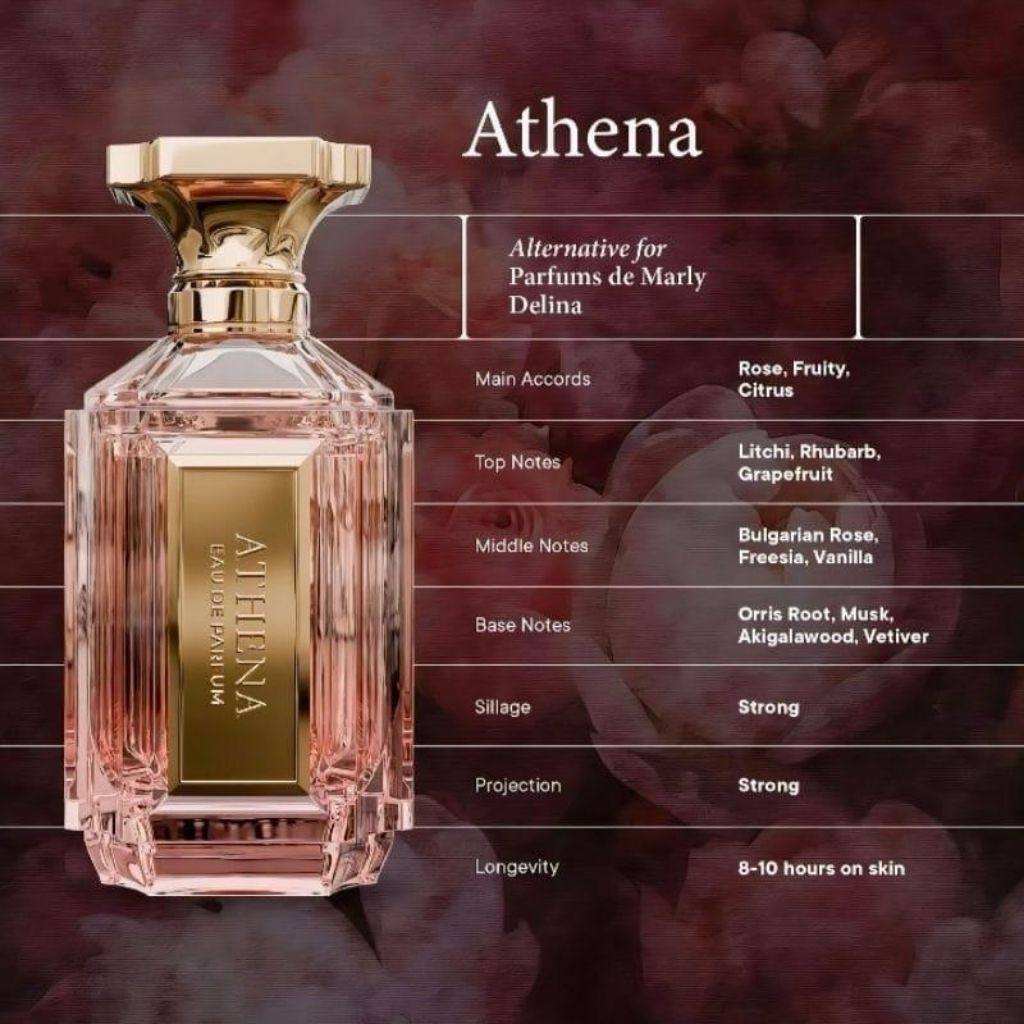 INSPIRED Velixir Athena Eau De Parfum For Unisex 35Ml