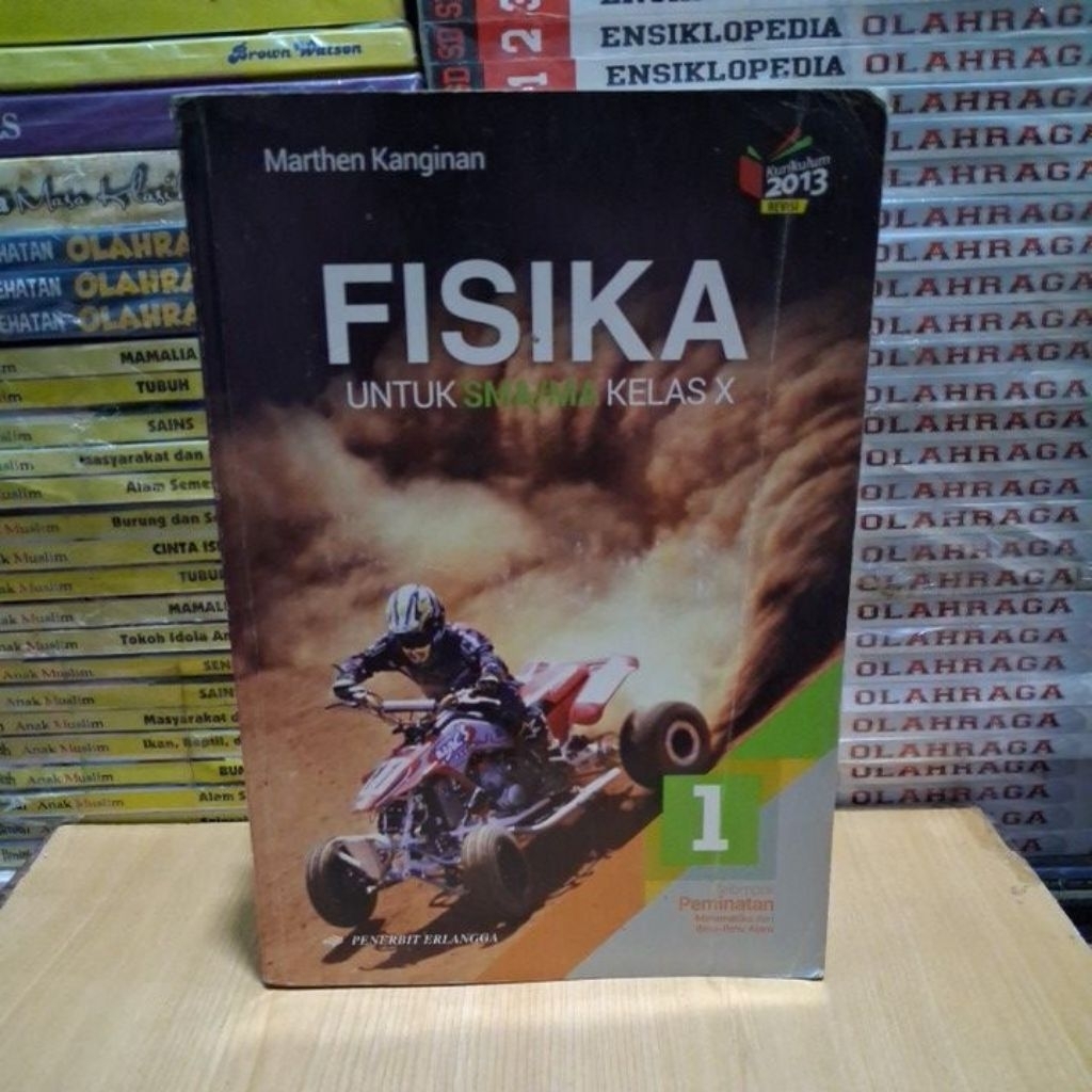 Buku Original FISIKA SMA MA Kelas 10 K13 REVISI Erlangga