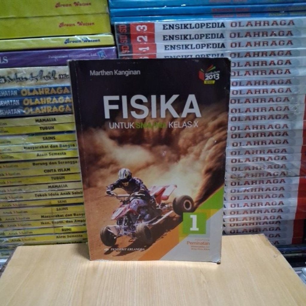 Buku Original FISIKA SMA MA Kelas 10 K13 REVISI ERLANGGA