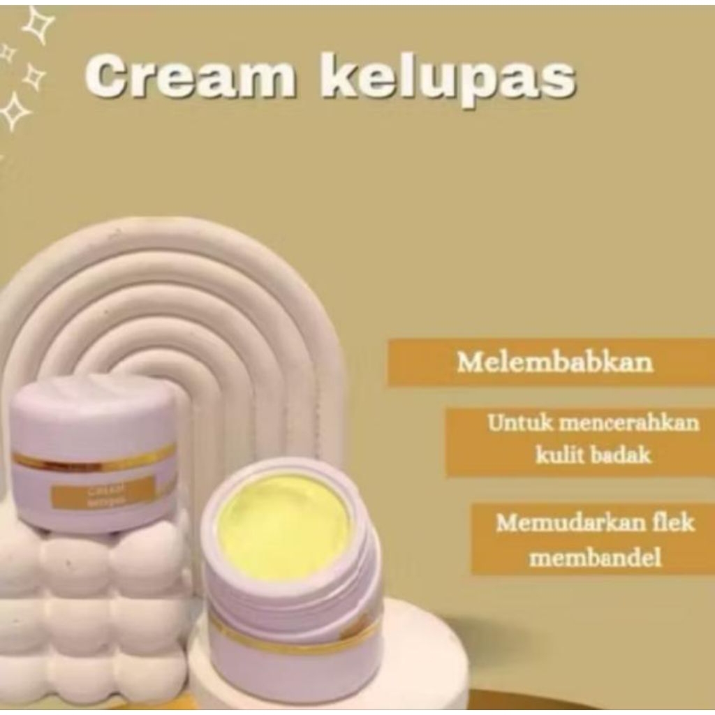 cream kelupas jilvie untuk wajah cerah