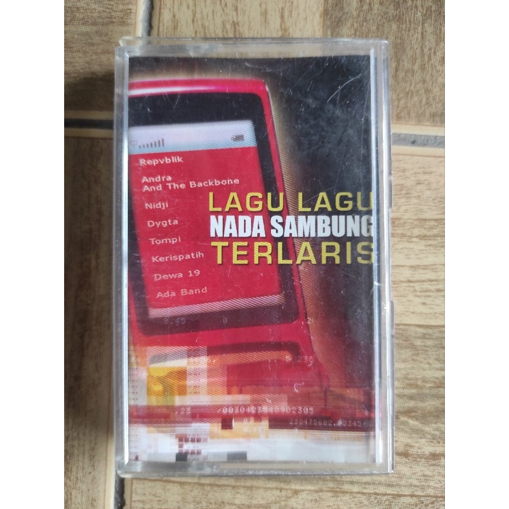 kaset pita lagu lagu nada sambung terlaris