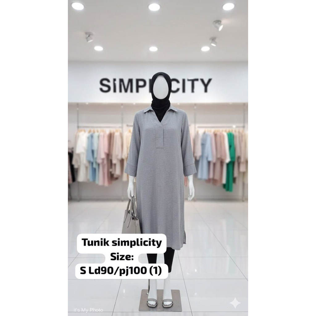 ATASAN TUNIK GRAPHIS DAN SIMPLICITY