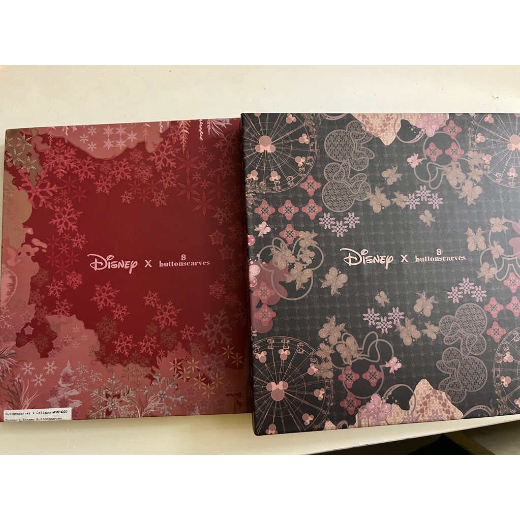 bundling box buttonscarves TDP black & frozen teaberry