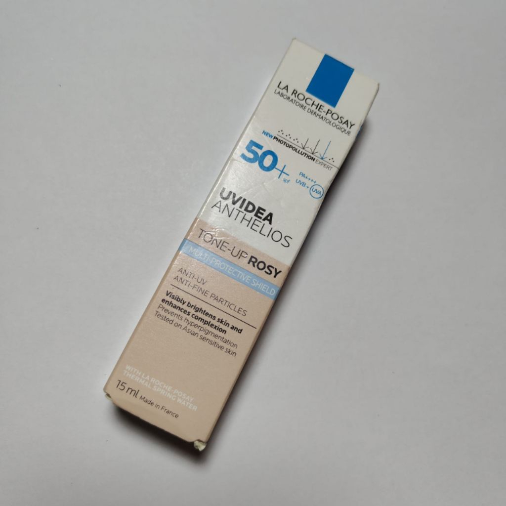 NEW UVIDEA ANTHELIOS TONE-UP ROSY SPF50+ PA++++ LA ROCHE-POSAY