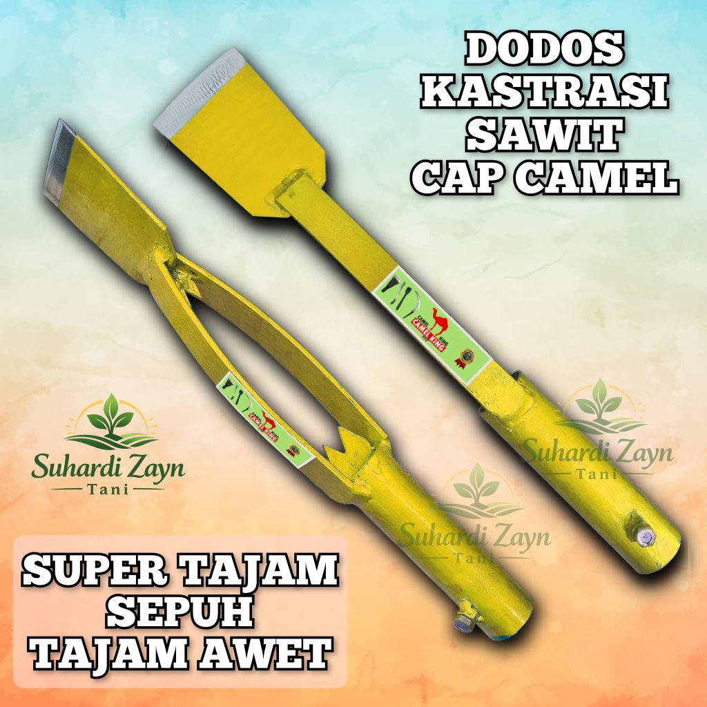 Dodos Kastrasi Sawit Camel Super Tajam Alat Kastrasi Sawit