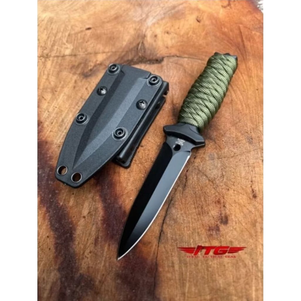 pisau tactical paracord / pisau outdoor / pisau impor
