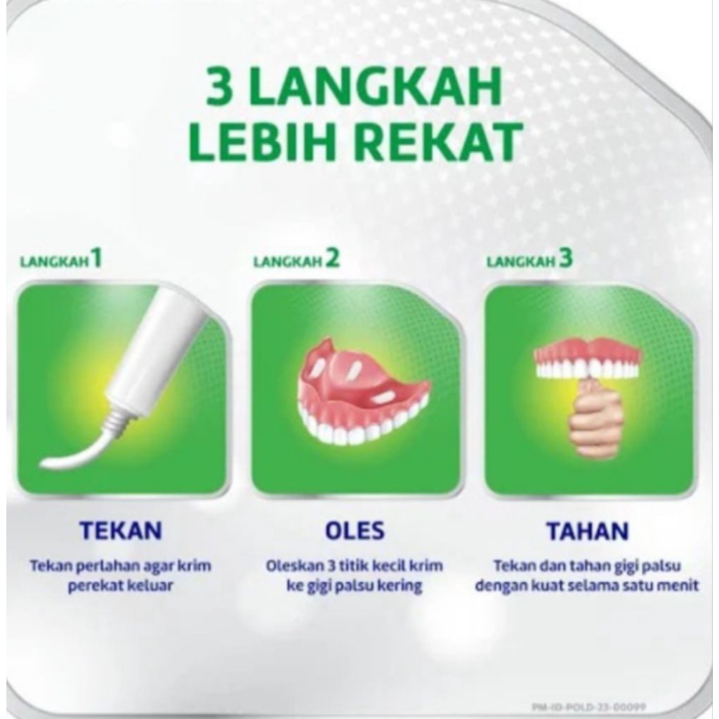 Polydent Fresh Mint 60gr & 20Gr