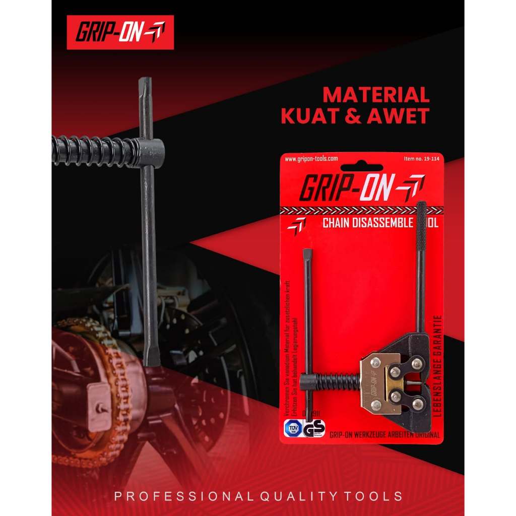 Grip-On Chain Disassemble Tool Professional Pemotong Rantai Profesional Chain Cutter Chain Remover P