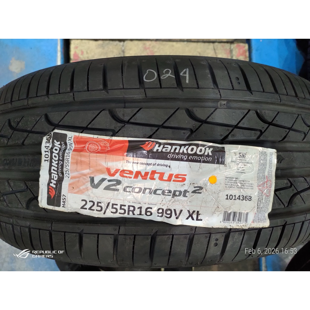 Ban Mobil Hankook Ventus V2 225/55 R16 99V XL (2024)