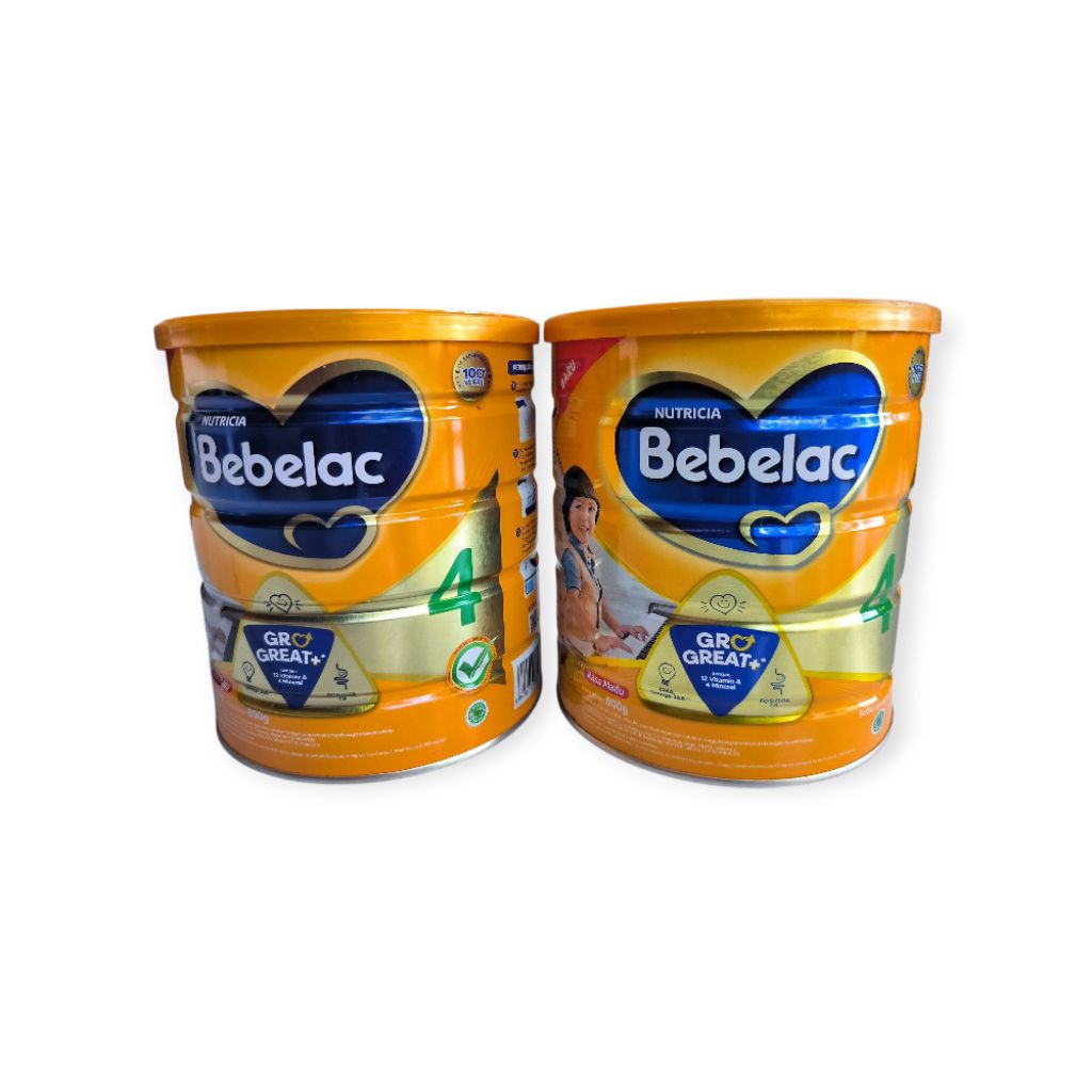 Kaleng Bekas Susu Bebelac/Bebelove 800gram