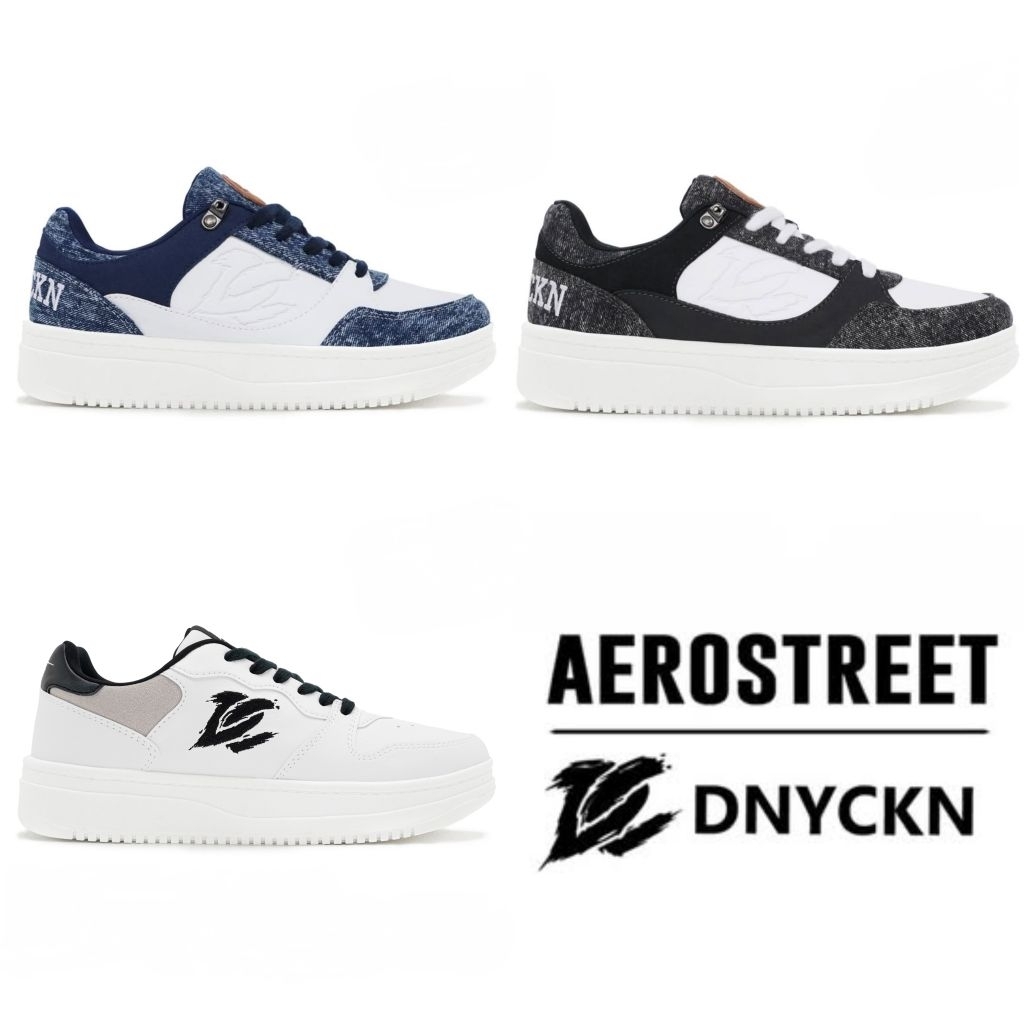 Aerostreet x Denny Caknan 37 - 44 Putih Hitam | Aerostreet Denny Caknan | Sepatu Denny Caknan | Aero