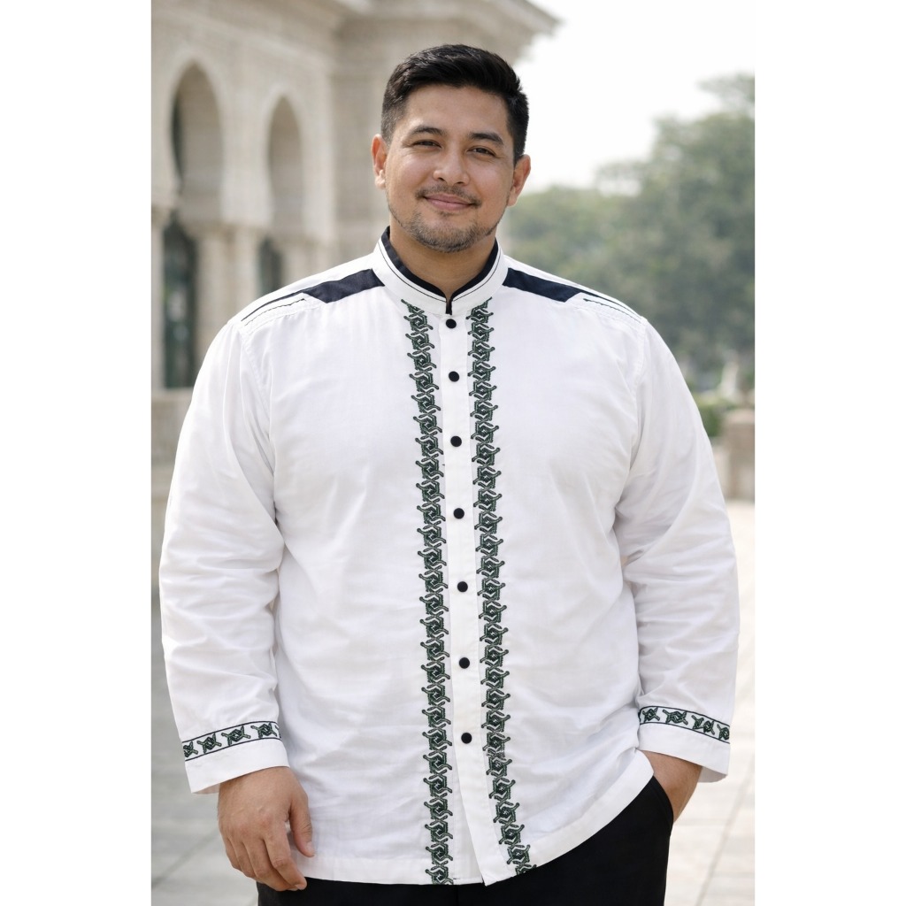 Baju Koko Jumbo Dewasa Syahdika