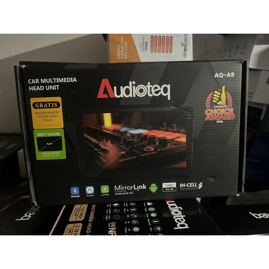 Android Head unit mobil audioteq nfc 2/32