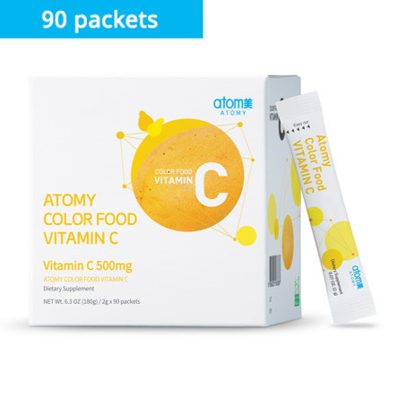 atomy colorfood vitamin c box 90 sachet original