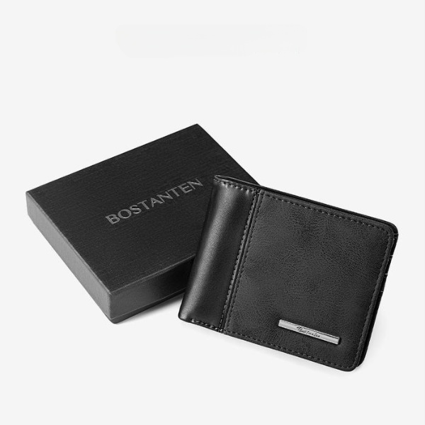 Eiger Wallet - Dompet Lipat Pria Kulit Pu Dompet Cowok Hitam/Coklat Bsb0625203