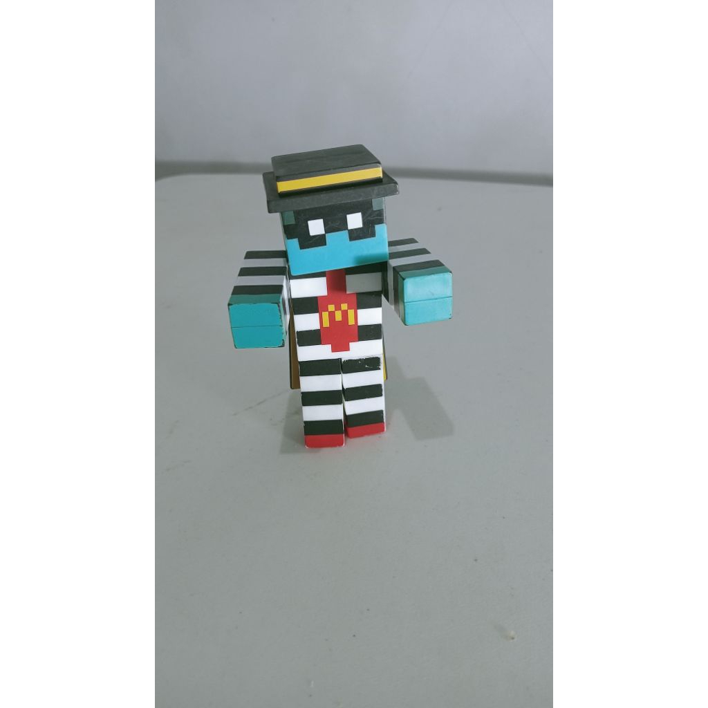 McDonald Happy Meal toy Minecraft Movie Zombie Hamburglar Mainan McD
