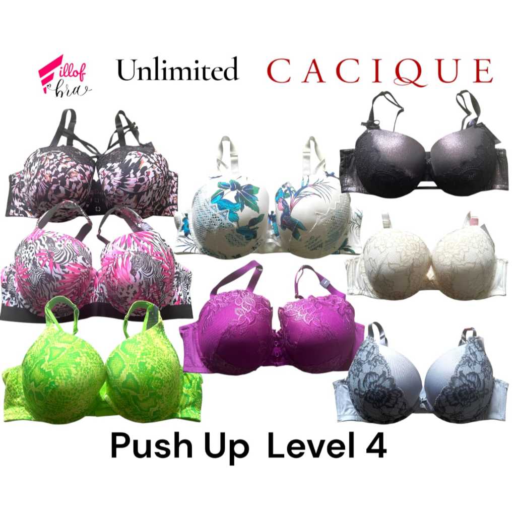 Push Up level 4 cacique Bra
