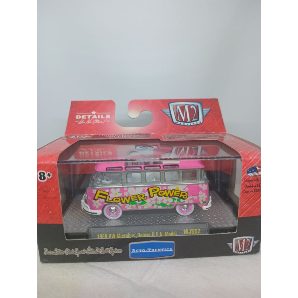 M2Machines 1959 VW Microbus Deluxe U.S.A Model