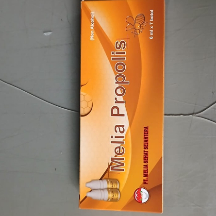 Propolis Melia 6 ml Original Member 1 Box Isi 7 Botol Asli
